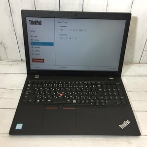 Lenovo ThinkPad L590 20Q8-S1QX00 Core i7 8565U 1.80GHz/8GB/500GB 〔B0127〕の画像2