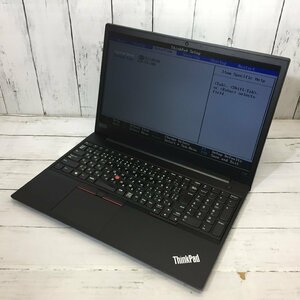 Lenovo ThinkPad E590 20NC-S09800 Core i5 8265U 1.60GHz/8GB/256GB(NVMe) 〔B0312〕