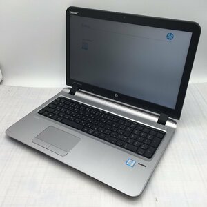 Hewlett-Packard ProBook 450 G3 Core i7 6500U 2.50GHz/16GB/256GB(SSD) 〔B0829〕