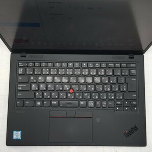 Lenovo ThinkPad X1 Carbon 20QE-S1NX1D Core i7 8665U 1.90GHz/16GB/256GB(NVMe) 〔B0624〕の画像3