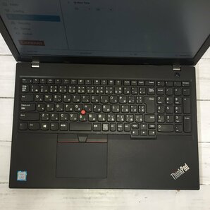 Lenovo ThinkPad L590 20Q8-S1QX00 Core i7 8565U 1.80GHz/8GB/500GB 〔B0127〕の画像3