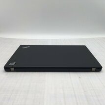 Lenovo ThinkPad T490s 20NY-S1T92G Core i7 8665U 1.90GHz/16GB/なし 〔B0623〕_画像7