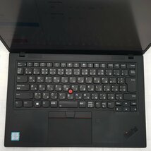 Lenovo ThinkPad X1 Carbon 20QE-S1NX1D Core i7 8665U 1.90GHz/16GB/256GB(NVMe) 〔B0610〕_画像3