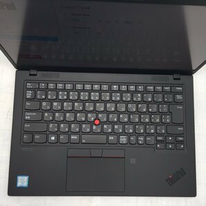 Lenovo ThinkPad X1 Carbon 20QE-S1NX1D Core i7 8665U 1.90GHz/16GB/256GB(NVMe) 〔B0702〕の画像3