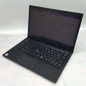 Lenovo ThinkPad X1 Carbon 20KG-S8GB2U Core i7 8650U 1.90GHz/16GB/512GB(NVMe) 〔B0816〕