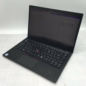 Lenovo ThinkPad X1 Carbon 20KG-S8GB2U Core i7 8650U 1.90GHz/16GB/512GB(NVMe) 〔B0816〕の画像1