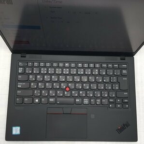 Lenovo ThinkPad X1 Carbon 20QE-S1NX1D Core i7 8665U 1.90GHz/16GB/256GB(NVMe) 〔B0620〕の画像3