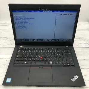 Lenovo ThinkPad L480 20LT-A00LJP Core i5 8250U 1.60GHz/20GB/256GB(NVMe) 〔A0007〕の画像2