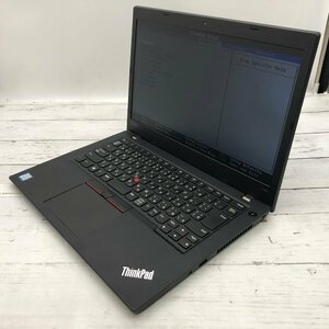 Lenovo ThinkPad L480 20LT-A00LJP Core i5 8250U 1.60GHz/20GB/256GB(NVMe) 〔A0007〕