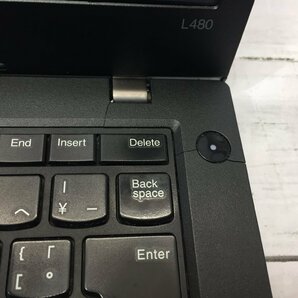 Lenovo ThinkPad L480 20LT-A00LJP Core i5 8250U 1.60GHz/8GB/256GB(NVMe) 〔A0714〕の画像8