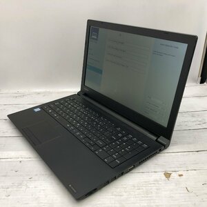 TOSHIBA dynabook B55/J Core i5 8250U 1.60GHz/8GB/500GB 〔C0222〕