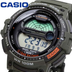 CASIO カシオ 腕時計 メンズ チープカシオ チプカシ 海外モデル フィッシングタイマー WS-1200H-3AV