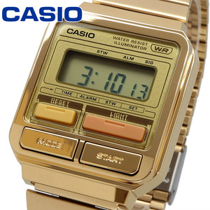 CASIO カシオ 腕時計 メンズ レディース チープカシオ チプカシ 海外モデルレトロフューチャー デジタル A120WEG-9A