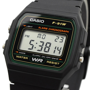 CASIO カシオ 腕時計 メンズ レディース チープカシオ チプカシ 海外モデル デジタル F-91W-3の画像1