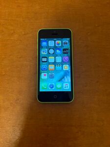 iPhone 5c Green 16GB DOCOMO バッテリー90%