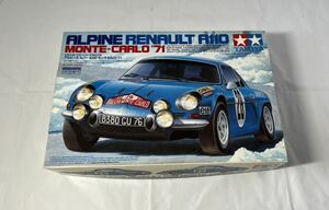 ⑪ Tamiya Нераскрытый 1/24 Alpine Renault A110 Monte Carlo '71