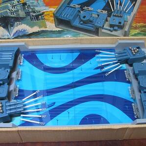 昭和レトロ エポック社 魚雷戦ゲーム 動作確認済み レア ビンテージ品 付属完備 日本製 美品 昭和49年製/1974年の画像3