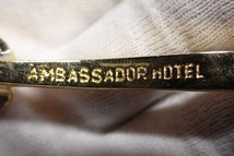 ■　THE AMBASSADOR HOTEL TAIPEI R.O.C.　キーホルダー　中華民国　台北市　台湾　金のさじ　アンバサダーホテル_画像5