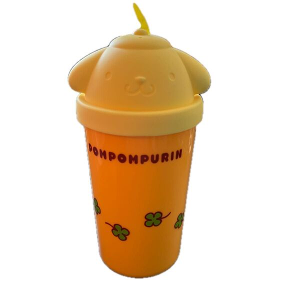 サンリオ当たりくじ ポムポムプリンのタンブラーです。