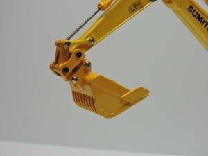 1/50 Attachment Quick hitch 20ton Class Sumitomo yellow 