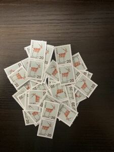 切手 バラ1000円分 20円切手50枚　送料無料 普通郵便にて発送します。