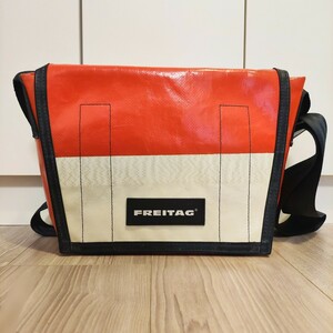 FREITAG F11 LASSIE メッセンジャー オレンジ ホワイト