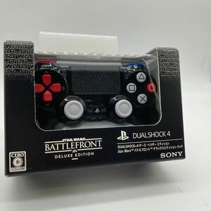 0420 SONY コントローラー DUALSHOCK4 ダースベイダーエディション star wars バトルフロント　デラックスエディション s1980 ヤ60 B274