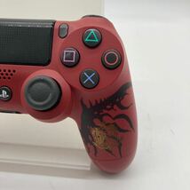 0427 SONY PS4 DualShock4 リオレウスエディション モンスターハンター ジャンク品 s1980 ヤ60 B290_画像2