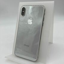 ゆパ0427 iPhoneXS 64GB SIMロック解除済み シルバー ジャンク品 s10000 P098_画像3