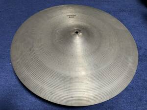 【USED希少】A Zildjian Aジルジャン 白抜きロゴ　20”　MEDIUM RIDE 2713g