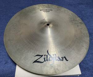 【USED希少】A Zildjian Aジルジャン 16”　MEDIUM THIN CRASH　1093g