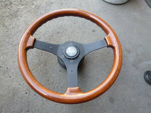  Jimny JA22 after market wooden steering wheel 