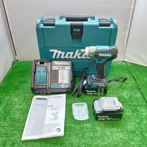 未使用品 makita マキタ 充電式 インパクトレンチ 18V 6.0Ah バッテリー2個 充電器 付 TW181DRGX ③