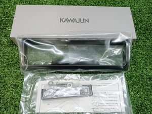 未使用 KAWAJUN カワジュン タオルホルダー タオルレール パールブラック SC-361-GQ