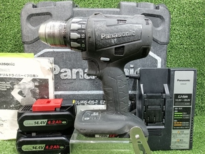 中古 Panasonic パナソニック 14.4V/18V 充電 ドリルドライバー 14.4V 4.2Ah バッテリー 2個 充電器 付 EZ74A2LJ2G-B