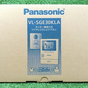 未使用 Panasonic パナソニック ワイヤレステレビドアホン モニター壁掛け式 VL-SGE30KLA ⑥の画像5