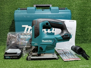 中古 makita マキタ 10.8V 充電式ジグソー 1.5Ahバッテリ 充電器 付 JV103DSH