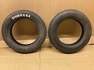 ベスパ　VESPA 50S/90/100/ET3 タイヤ2本セットPIRELLI 3.00-10 亀裂無し　溝あり