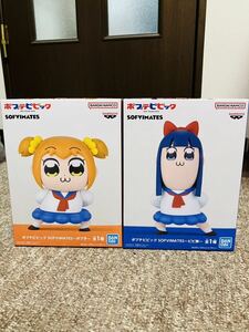 送料無料★ SOFVIMATES フィギュア ポプテピピック ポプ子 ピピ美 2個セット　②