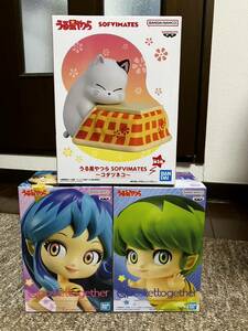 * Qposket Urusei Yatsura Ram тонн kotatsu кошка фигурка 3 body комплект ②