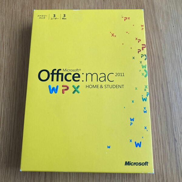 Office Mac 2011 Home & Student Microsoft マイクロソフト ジャンク品