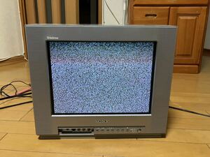 SONY KV-14DA1 トリニトロン カラー テレビ ソニー ブラウン管テレビ 14型 2002年製 リモコン付き