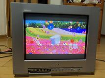 SONY KV-14DA1 トリニトロン カラー テレビ ソニー ブラウン管テレビ 14型 2002年製 リモコン付き_画像7