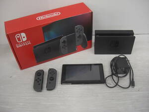 ◆◇中古/バッテリー強化版/Switch/グレー　:ゲk2399-092ネ◇◆