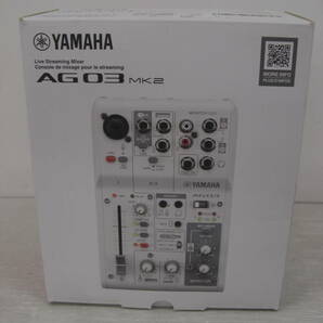 ◆◇YAMAHA/ヤマハ/AG03/MK2/ライブストリーミングミキサー :家k2027-336ネ◇◆の画像9