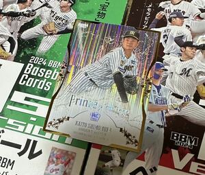 bbm 2024 1st 阪神タイガース 下村海翔 200枚限定 パラレルカード シリアル002番