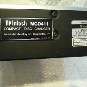 Mcintosh MX402 カセットデッキ MCD411 CDチェンジャー マッキントッシュ ジャンク扱い の画像7