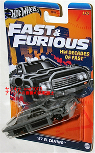 Hot Wheels 2024 ワイルドスピード Chevy El Caminoケージ付 シェビー エルカミーノ シボレー ChevroletファイヤーブーストDecades of Fast