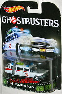 Hot Wheels ゴーストバスターズ 1/64 エクト1 Ghostbusters Ecto-1キャデラック 救急車 Cadillac ホットウィール レトロエンターテイメント