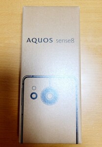 AQUOS sense8 SH-M26 6.1インチ メモリー6GB ストレージ128GB コバルトブラック